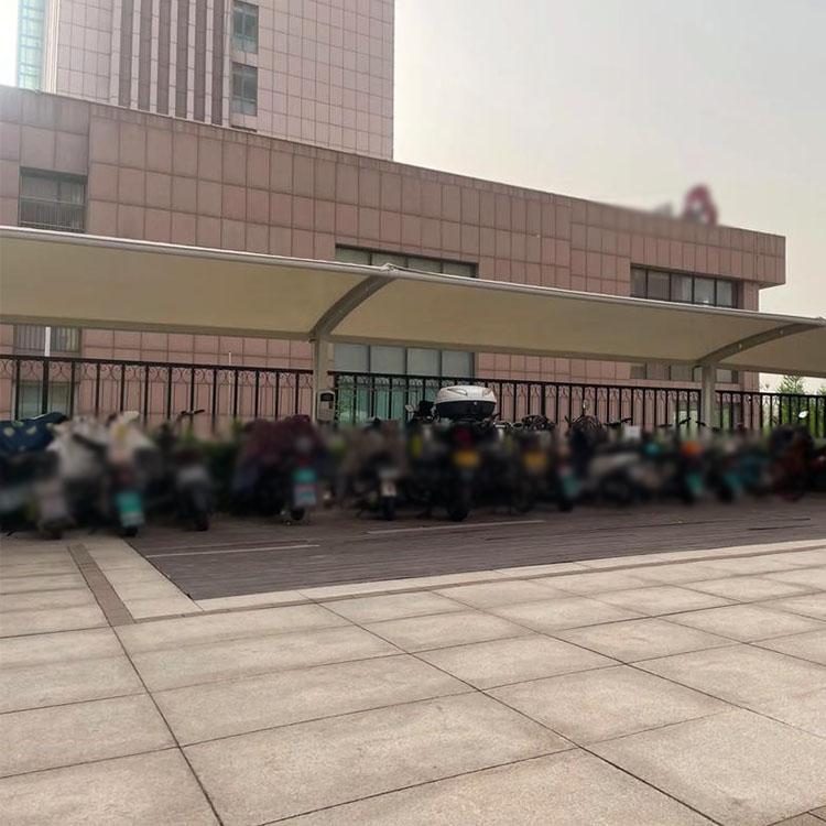 兴仁市膜结构电动车棚